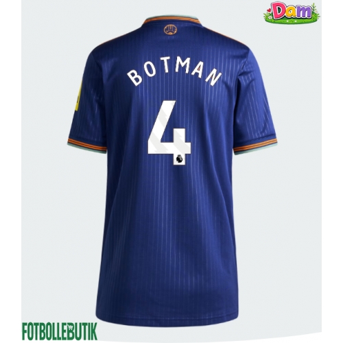 Newcastle United Sven Botman #4 Tredje Tröja Kvinnor 2025-26 Kortärmad